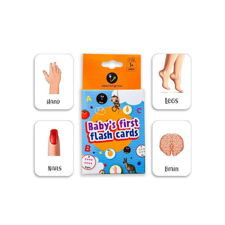 Baby's First Body Parts Flash Cards