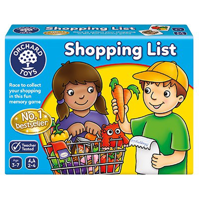 Shopping List - Matching and Memory Game