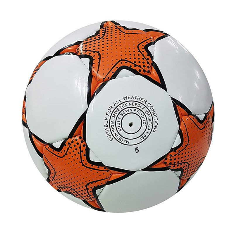 World Cup Football or Soccer Ball Size-5 (Orange)