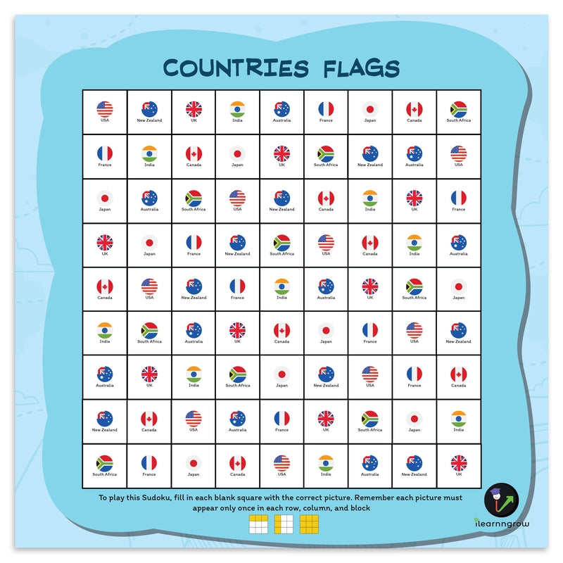 Country Flag Sudoku