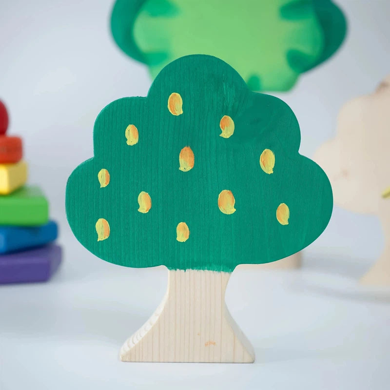 Wooden Mango Tree Toy: A Natural Playtime Experience (1-4 Years)