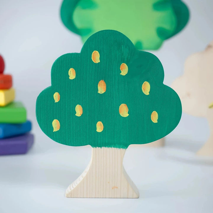 Wooden Mango Tree Toy: A Natural Playtime Experience (1-4 Years)