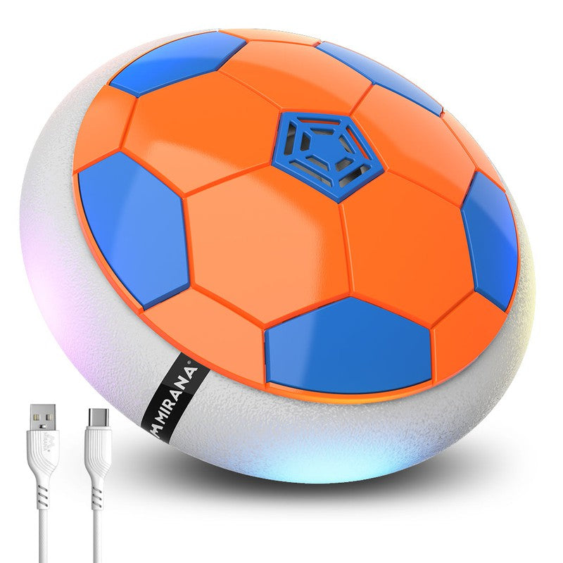 Battery Powered Hover Floating Football C-Type USB Rechargeable | Air Football Neon Lite