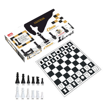 Black & White Chess 15 Board Game