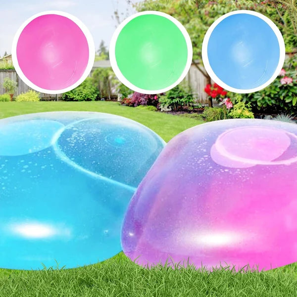 Kidology Bubble Balloons Inflatable Outdoor Ball | Fun Bouncy Play Ball for Kids