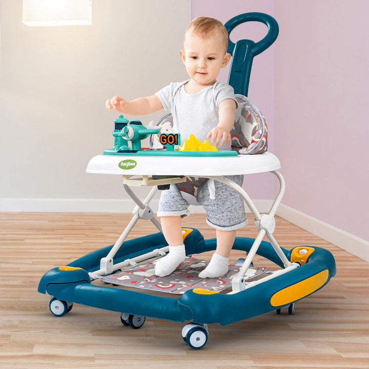 3 in 1 Staffy Baby Walker with Push Handle & 3 Adjustable Height (9 Months to 1.5 Years) | COD Not Available