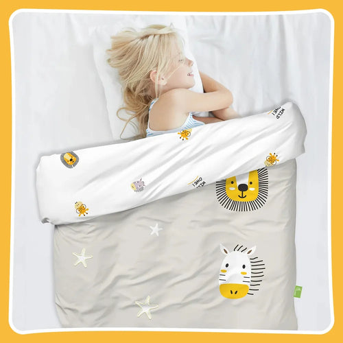 R for Rabbit Softkins Baby Comforter Blanket – Safari Beige | Ultra-Soft Dual-Sided Comfort | Breathable & Machine Washable