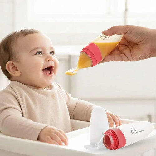 R for Rabbit Silicone Feeding Bottle Spoon for Babies