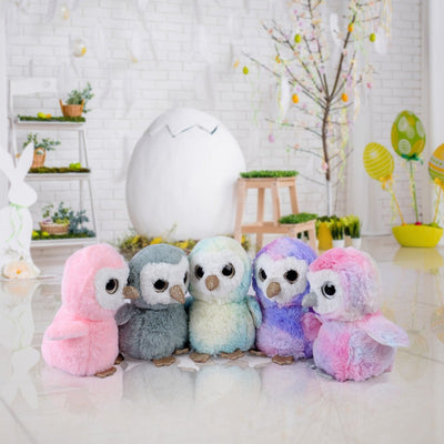 Owls Benny - Shiny is Miny Series Grey Soft Toy