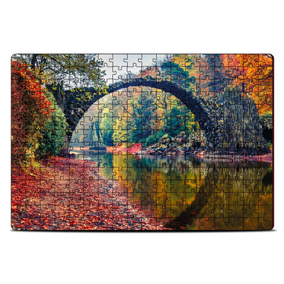 Kromlau Park, Saxony Germany (252 Pieces Puzzle)