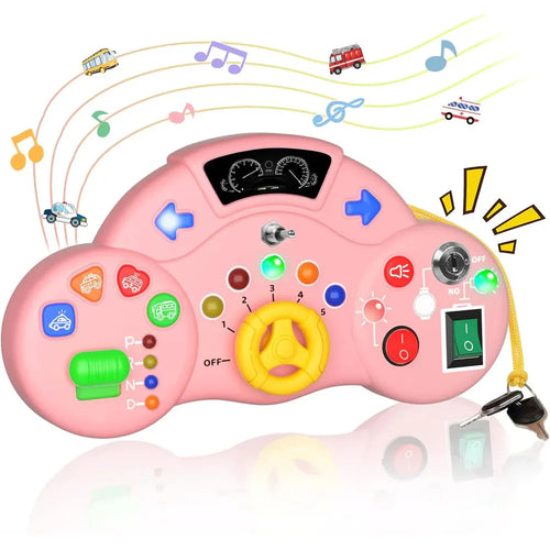 Kidology Montessori Busy Board Switch LED Light Game