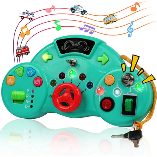 Kidology Montessori Busy Board Switch LED Light Game