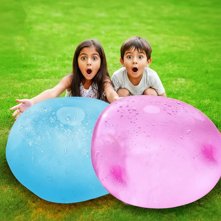 Kidology Bubble Balloons Inflatable Outdoor Ball | Fun Bouncy Play Ball for Kids