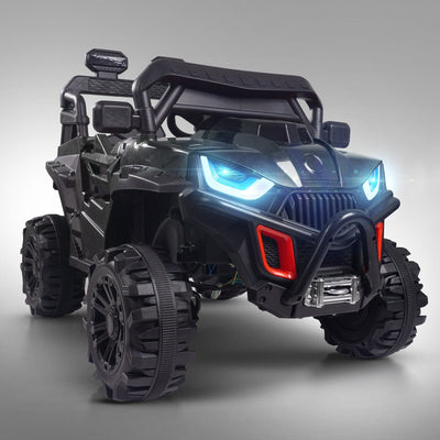 Roger Rechargeable Battery Operated Ride on Jeep Car with Music & Light For Kids