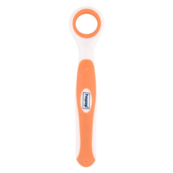 Hopop Soft and Gentle Rounded Edges Tongue Cleaner | 100% Safe for Kids  (1 Piece)