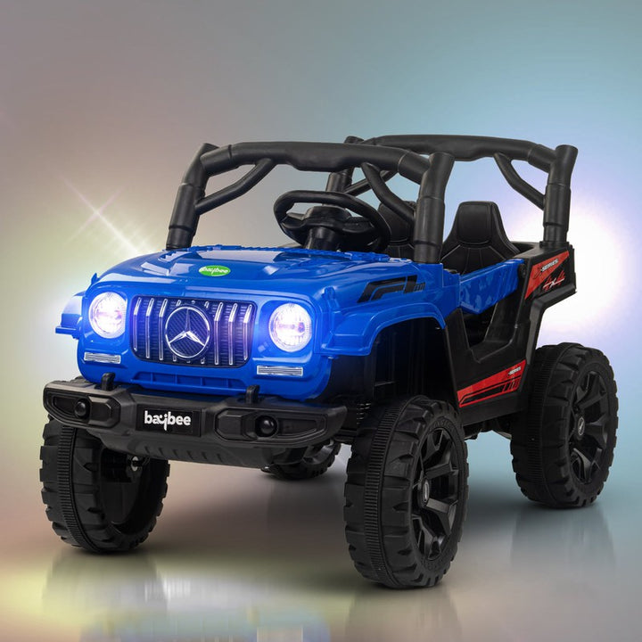 VECTOR Battery Operated Jeep Ride-On on Toy Kids Car with Light & Music | Baby Big Rechargeable Battery Car Jeep | Electric Jeep Car for Kids - COD Not Available