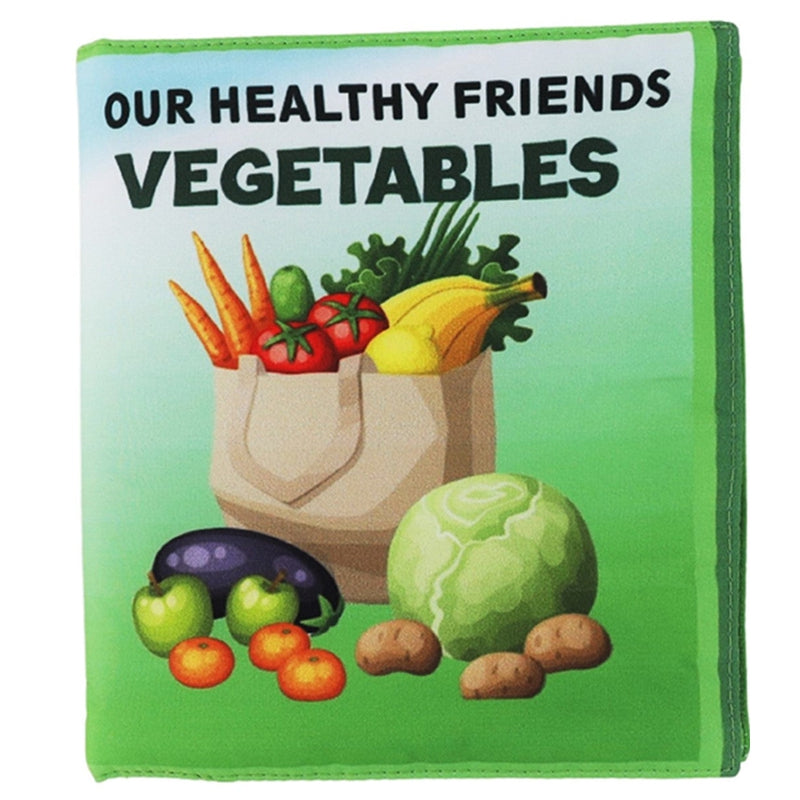 Our Health Friend Vegetables Cloth Book (English Educational Book)