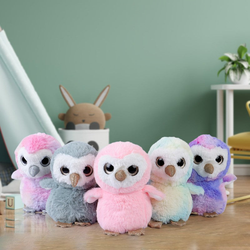 Owls Benny - Shiny is Miny Series Grey Soft Toy