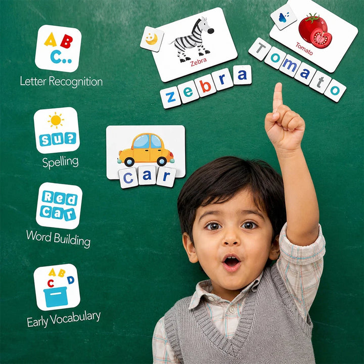 Kidology Magnetic Letters and Numbers Learning Set | ABC & 123 Educational Toy