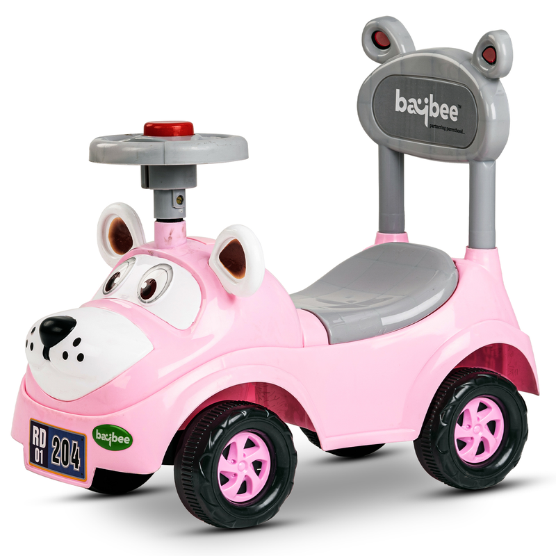 Snooper Ride on Baby Car for Kids, Baby Ride on Car with Music & Horn Button-Kids Ride On Push Car for Children | Ride on Toys Kids Baby Car | Ride on Car for Kids - COD Not Available