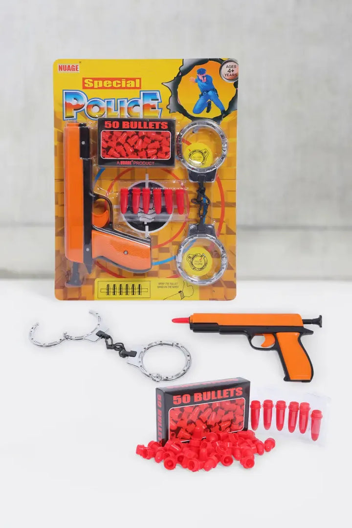 Nuage Special Police Role Playset - Blaster, Handcuffs and Bullets
