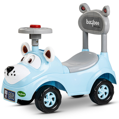 Snooper Ride on Baby Car for Kids, Baby Ride on Car with Music & Horn Button-Kids Ride On Push Car for Children | Ride on Toys Kids Baby Car | Ride on Car for Kids - COD Not Available