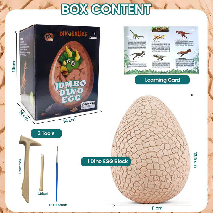 Kidology Dino Egg Digging Set