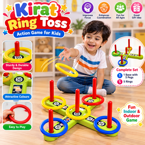 Kirat Ring Toss Action Game for Kids