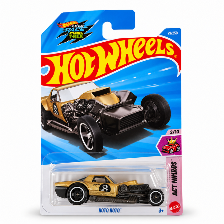 Set of 3 Hot wheels [HW 489] - Bugatti Bolide, Hoto Roto, '98 Honda Prelude