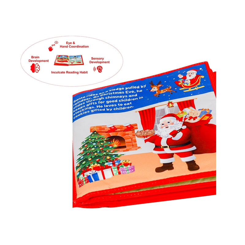 "My First Christmas Book"Cloth Book (English Educational Book)