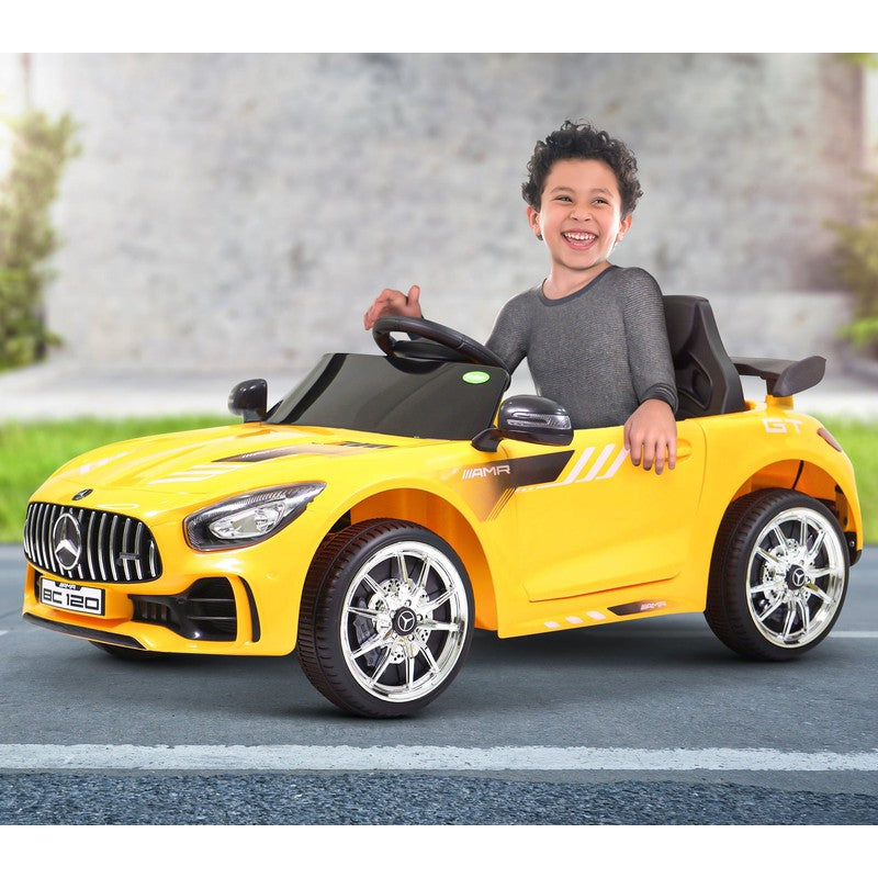 Spyder Rechargeable Battery Operated Car for Kids, Ride on Toy Kids Car with Music, USB, Safety Belt | Baby Big Electric Car | Battery Car for Kids - COD Not Available