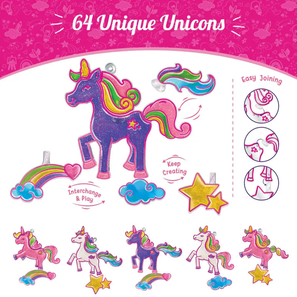 Imagimake Window Art Glass Painting | Unicorn
