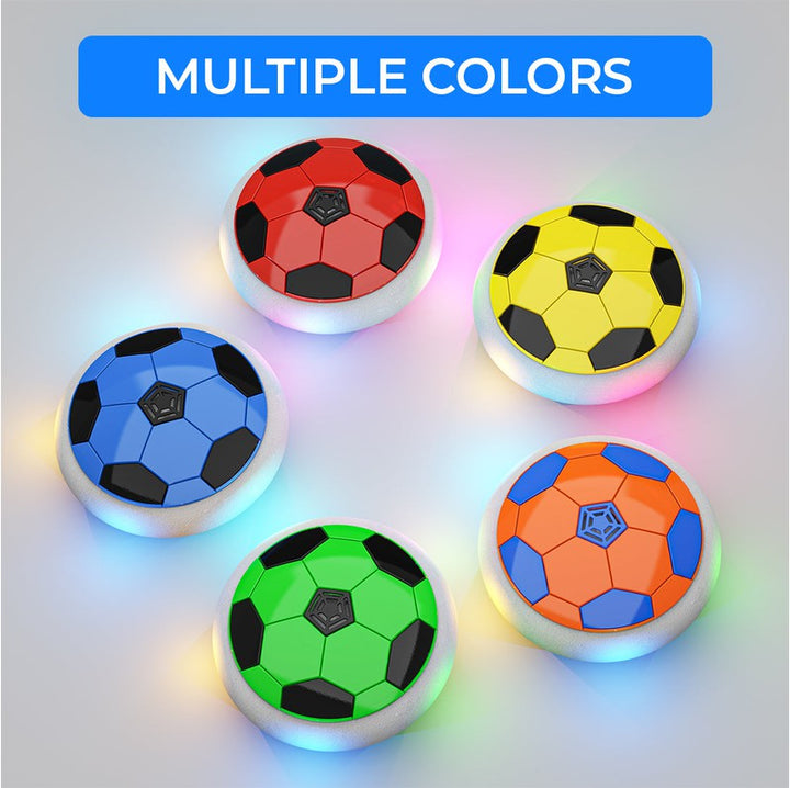 Battery Powered Hover Floating Football C-Type USB Rechargeable | Air Football Neon Lite