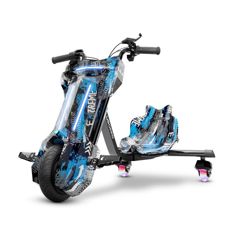 Tygatec T9 3 Wheel Electric 360 Drift Scooter for Kids and Adults With Led Light and Bluetooth - COD Not Available