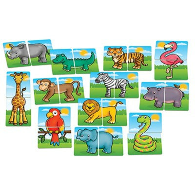 Jungle Heads and Tails Matching Game