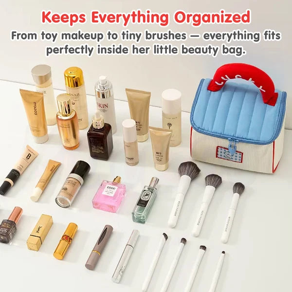 Kidology Toiletry Travel Makeup Bag | Waterproof Cosmetic & Personal Care Organizer Pouch