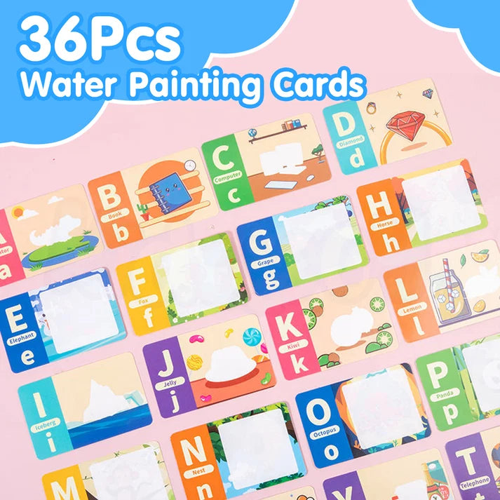 Kidology Magic Water Painting Stickers | Creative Learning Activity for Kids