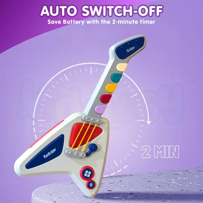Kidology Interactive Electric Guitar Toy | Musical Instrument Learnings