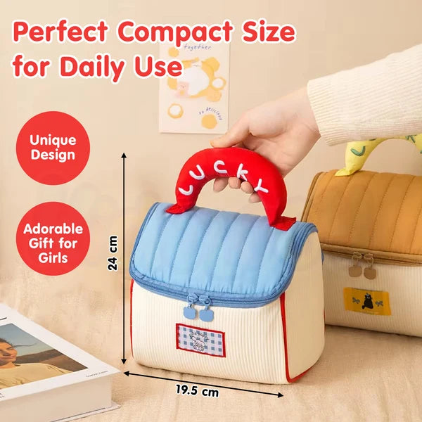 Kidology Toiletry Travel Makeup Bag | Waterproof Cosmetic & Personal Care Organizer Pouch
