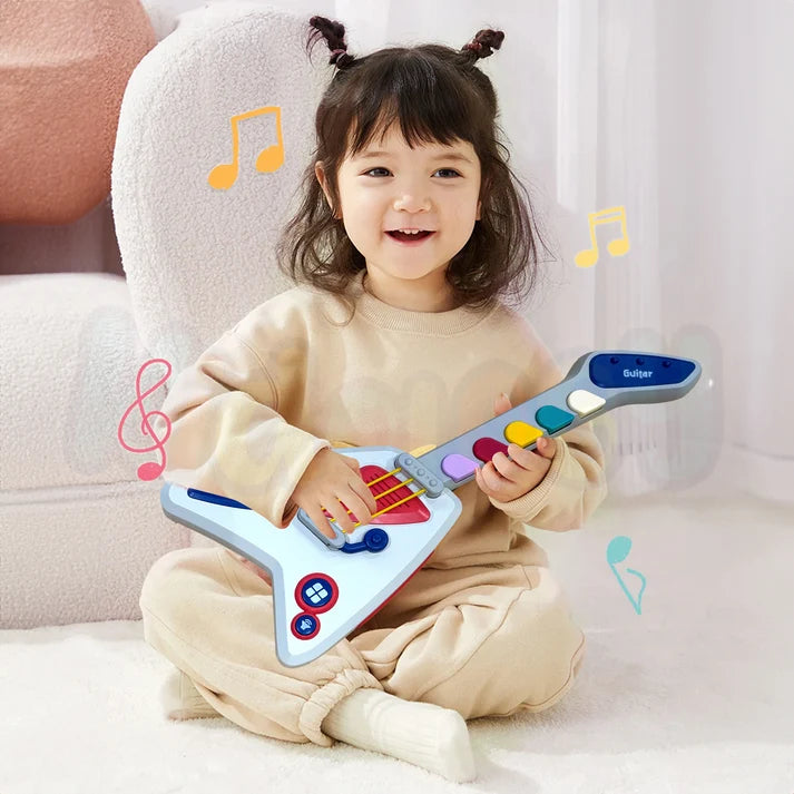 Kidology Interactive Electric Guitar Toy | Musical Instrument Learnings