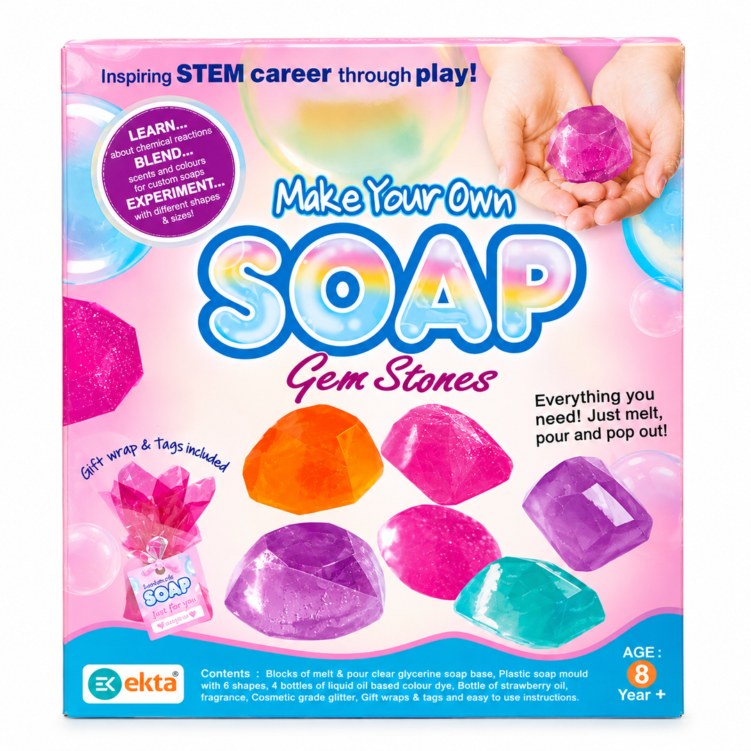 Ekta Make Your Own Soap Kit | DIY Soap Making Kit | Creative STEM Craft Activity for Kids