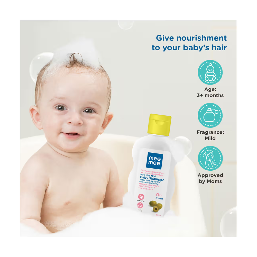 Mee Mee Gentle Baby Shampoo with Fruit Extracts - 200ml