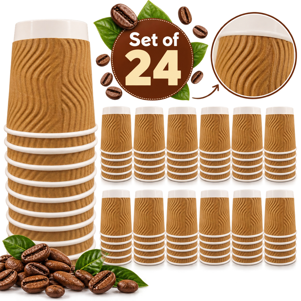 Set of 24 Disposable Drinking Glasses for Kanjak Pujan – 7 cm | Essential Cups for Water, Milk & Beverages | Kanjak Special