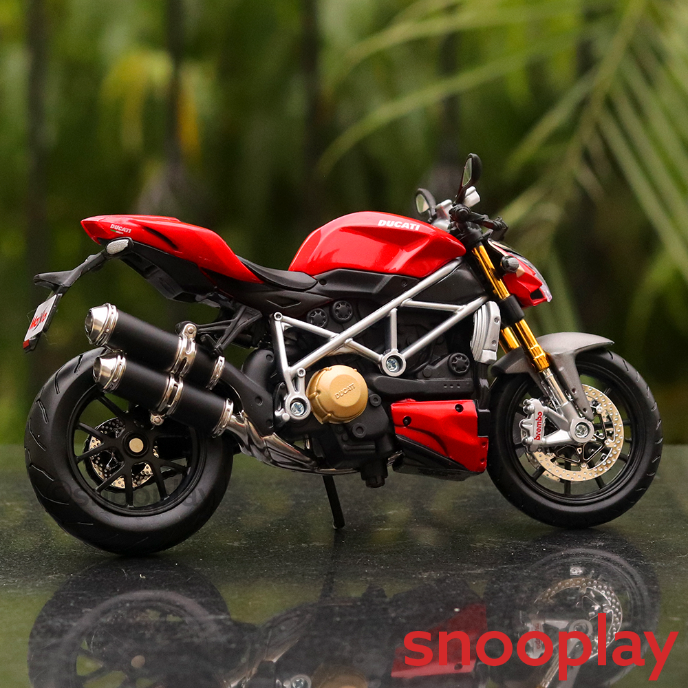 100% Original and Licensed Ducati Super Naked S Diecast Bike Model (1:12 Scale)