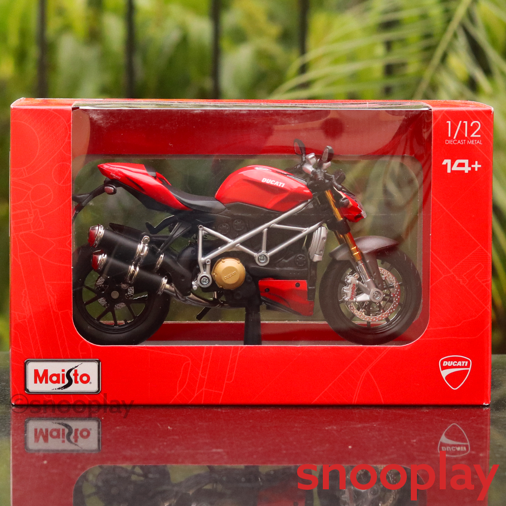 100% Original and Licensed Ducati Super Naked S Diecast Bike Model (1:12 Scale)