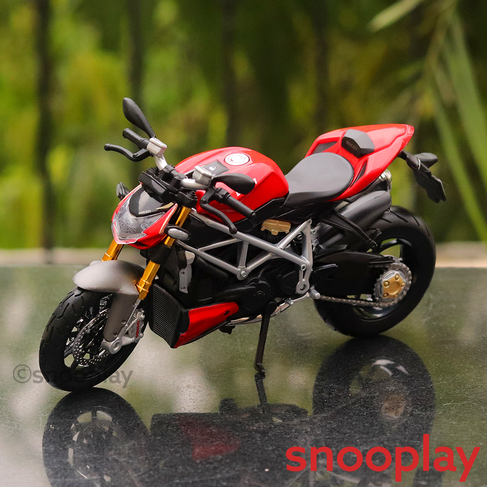 100% Original and Licensed Ducati Super Naked S Diecast Bike Model (1:12 Scale)