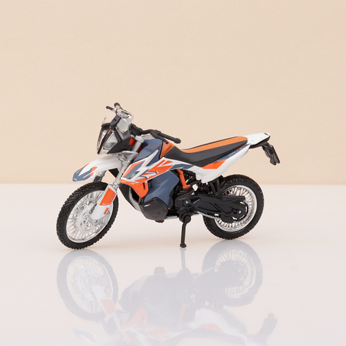 Original KTM 790 Adventure R Rally Licensed Diecast Bike | 1:18 Scale Model (14 Years Till Grown Ups)