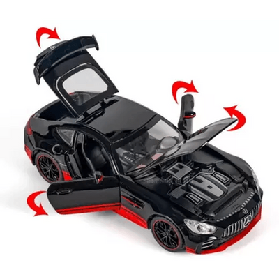 Resembling Big Size 1/24 Benz AMG GTR RB Toy Cars