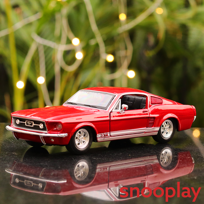 Licensed 1967 Ford Mustang GT Diecast Car (1:24 Scale Model)