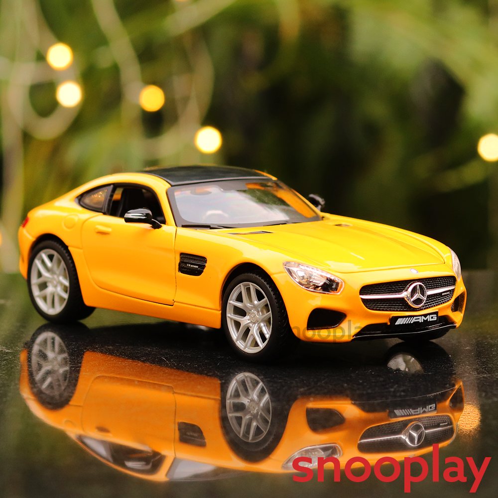 Licensed Mercedes AMG GT Diecast Car (1:24 Scale Model)